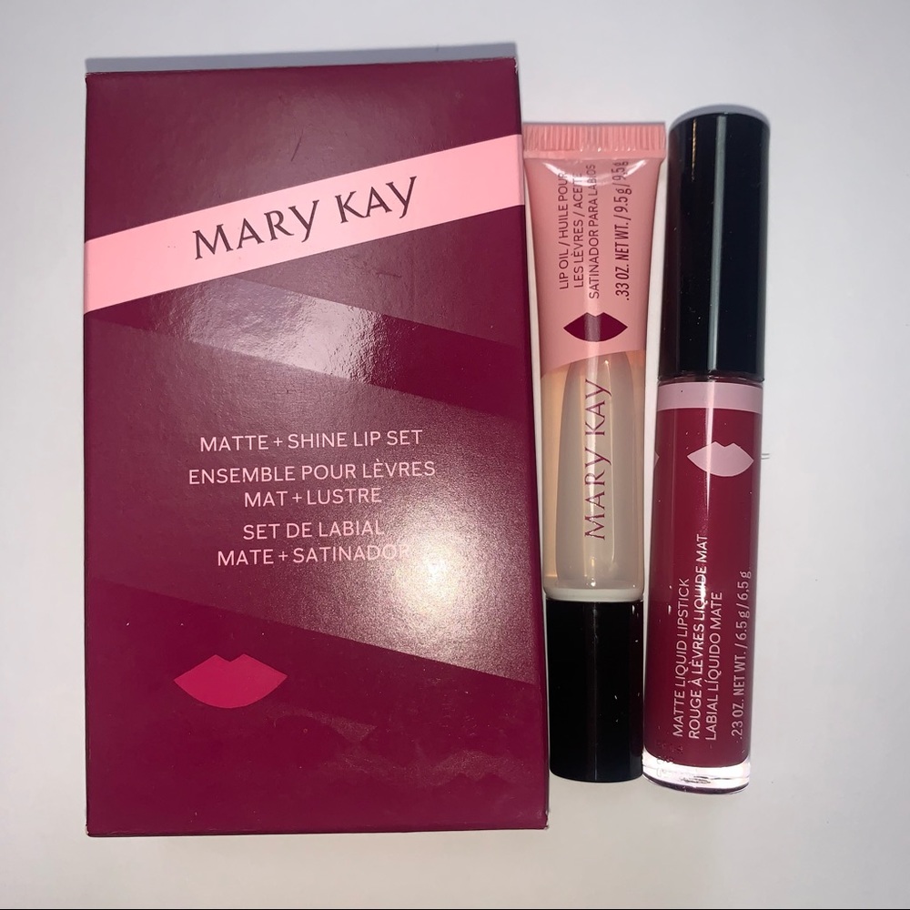 Limited Edition Matte + Shine Lip Set.  Cinnamon